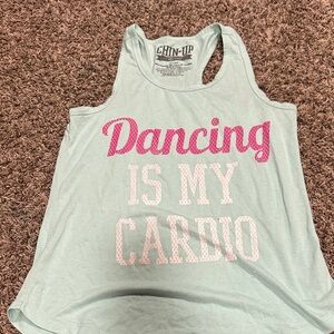 Chin Up Apparel Light Green Tank Top